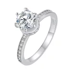 Pandora Style Wedding Rings - MSR025 - Pierścionki ślubne w stylu Pandora - MSR025
