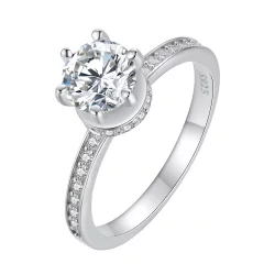 Pandora Style Wedding Rings - MSR025 - Pierścionki ślubne w stylu Pandora - MSR025