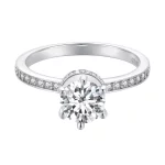 Pandora Style Wedding Rings - MSR025 - Pierścionki ślubne w stylu Pandora - MSR025