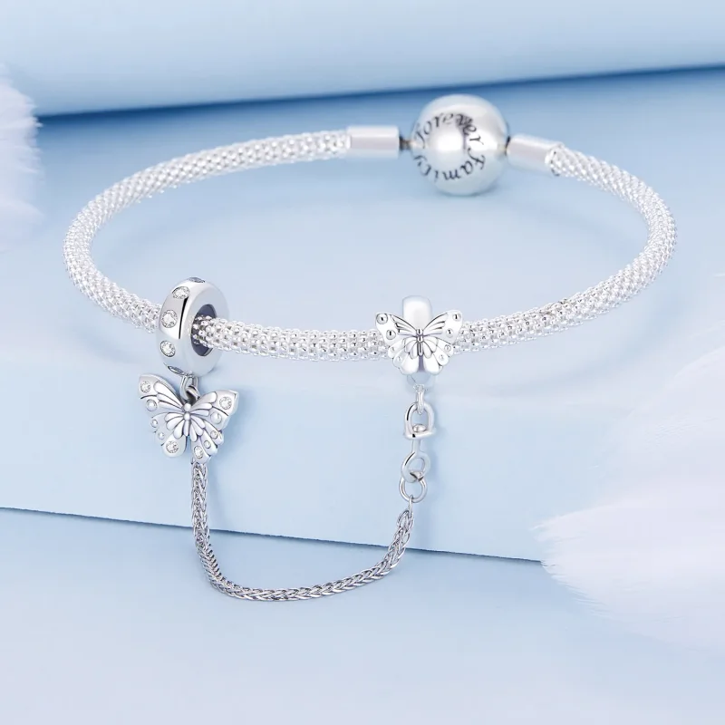 (zdjęcie do) Pandora Style Zawieszka z Motywem Motyla - BSC801 - Wyświetl 2