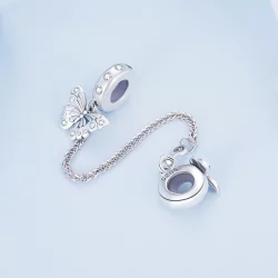 Pandora Style Zawieszka z Motywem Motyla - BSC801