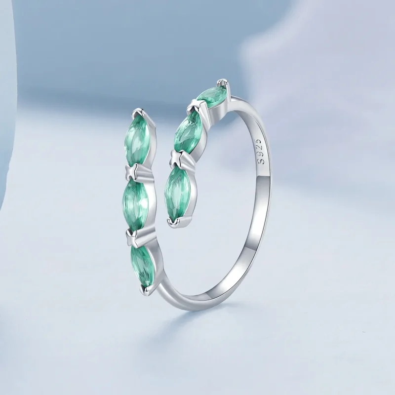 (zdjęcie do) Pandora Style - Zielony Pierścionek - BSR415 - Wyświetl 2