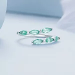 Pandora Style - Zielony Pierścionek - BSR415