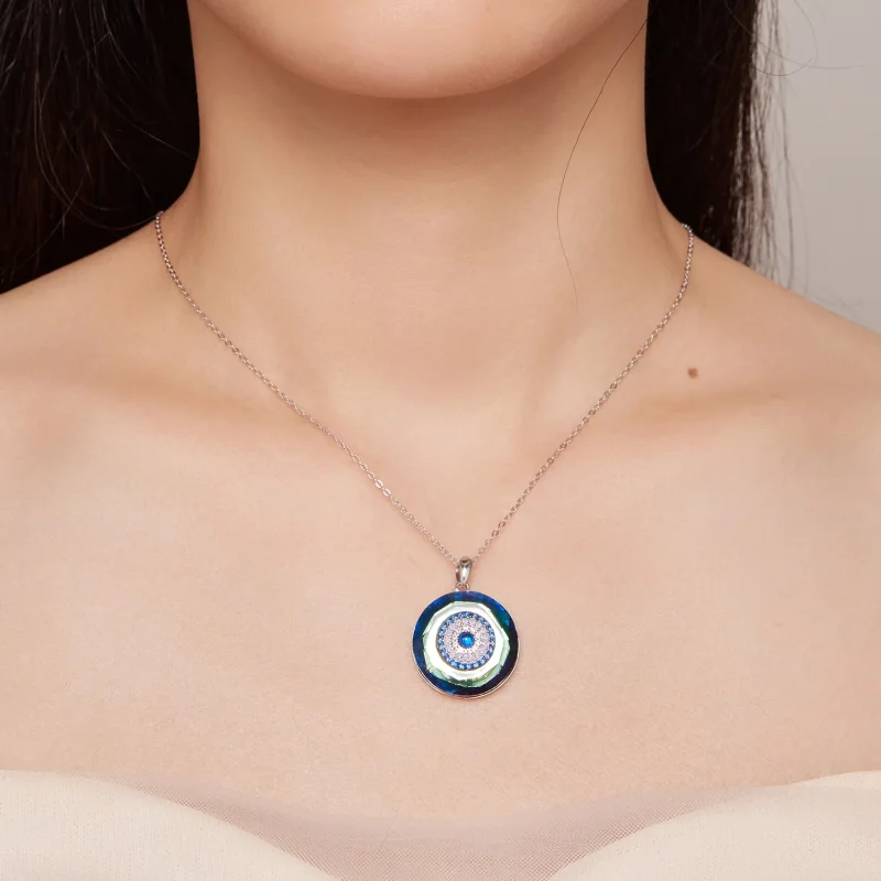 (zdjęcie do) Pandora Stylizowany Naszyjnik z Personalizacją - BSN314 - Wyświetl 9
