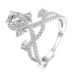 Pierścień Tiara w stylu Pandora - BSR368