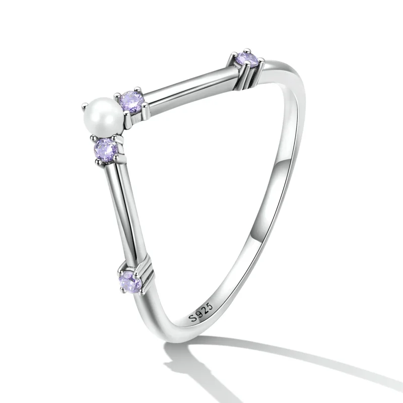 (zdjęcie do) Pierścionek Pandora Style Princess Wishbone – SCR835 - Wyświetl 2