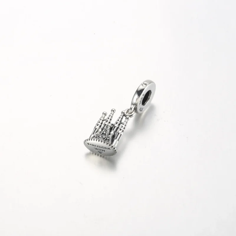 (zdjęcie do) Pandora Barcelona Monument Dangle Charm - 792709C01 - Wyświetl 3