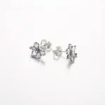 Pandora Błyszczące Kolczyki Studniowe z Klastrami Herbarium - 292633C01