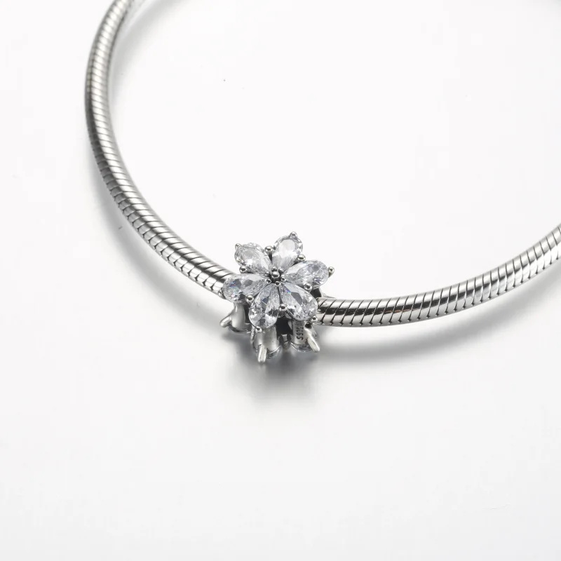 (zdjęcie do) Pandora Błyszczący Charm Zestaw Herbarium - 792623C01 - Wyświetl 4