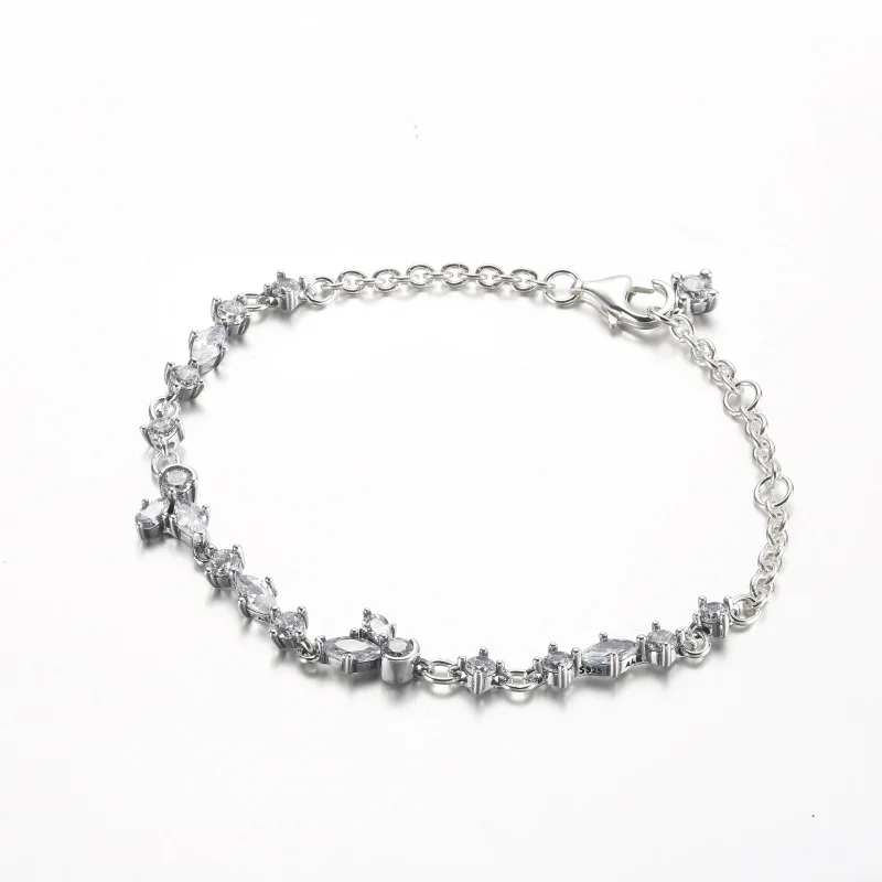 (zdjęcie do) Pandora Błyszczący Herbarium Zawieszka na Bransoletce z Łańcuchem - 592631C01 - Wyświetl 2