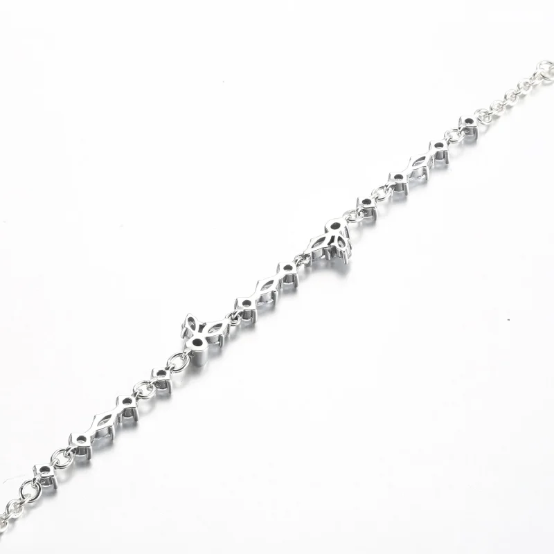 (zdjęcie do) Pandora Błyszczący Herbarium Zawieszka na Bransoletce z Łańcuchem - 592631C01 - Wyświetl 4