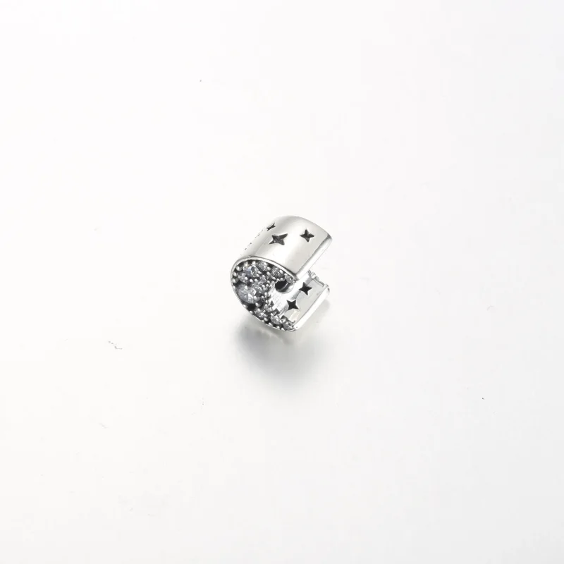 (zdjęcie do) Pandora Błyszczący Wisiorek z Półksiężycem - 792768C01 - Wyświetl 2