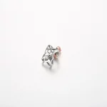 Pandora Charm z dwoma kolorami i otwartym wzorem nieskończoności serca - 782642C00