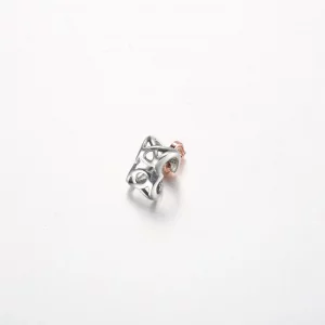 Pandora Charm z dwoma kolorami i otwartym wzorem nieskończoności serca - 782642C00