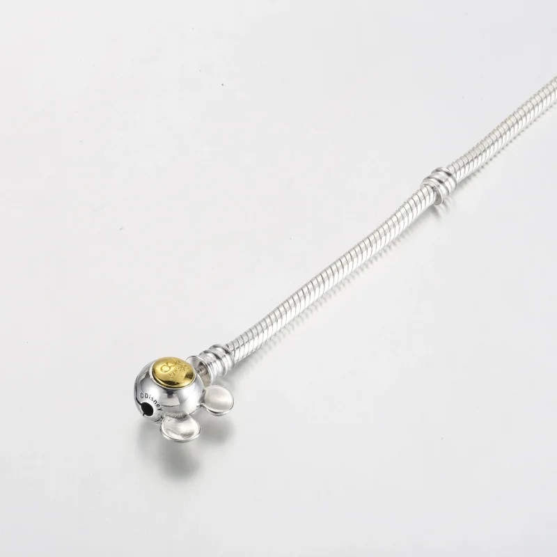 (zdjęcie do) Pandora Disney 100. rocznica Moments Snake Chain Bransoletka - 592514C00 - Wyświetl 4