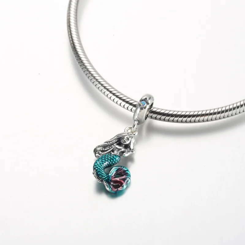 (zdjęcie do) Pandora Disney Mała Syrenka Ariel Wisior - 792695C01 - Wyświetl 4