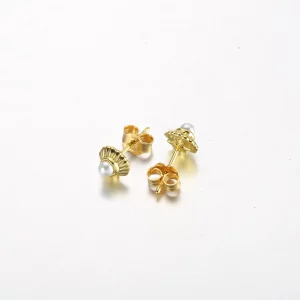 Pandora Disney Mała Syrenka Kolczyki w kształcie muszli - 262686C01