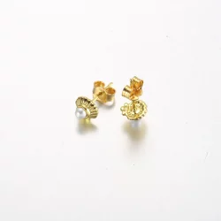 Pandora Disney Mała Syrenka Kolczyki w kształcie muszli - 262686C01
