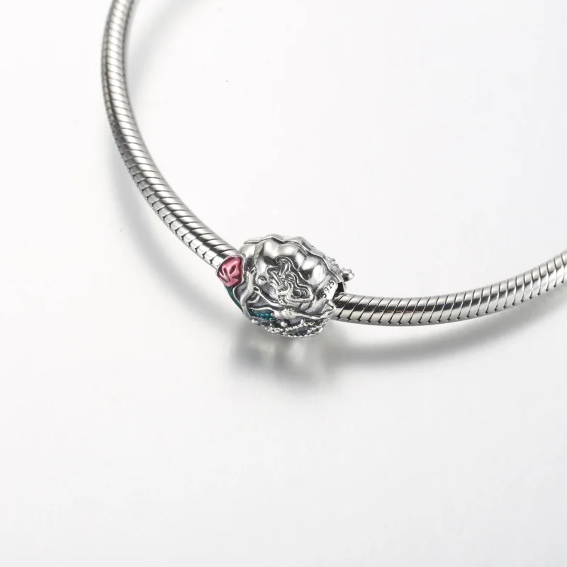 (zdjęcie do) Pandora Disney Mała Syrenka Muszla Charm - 792687C01 - Wyświetl 5