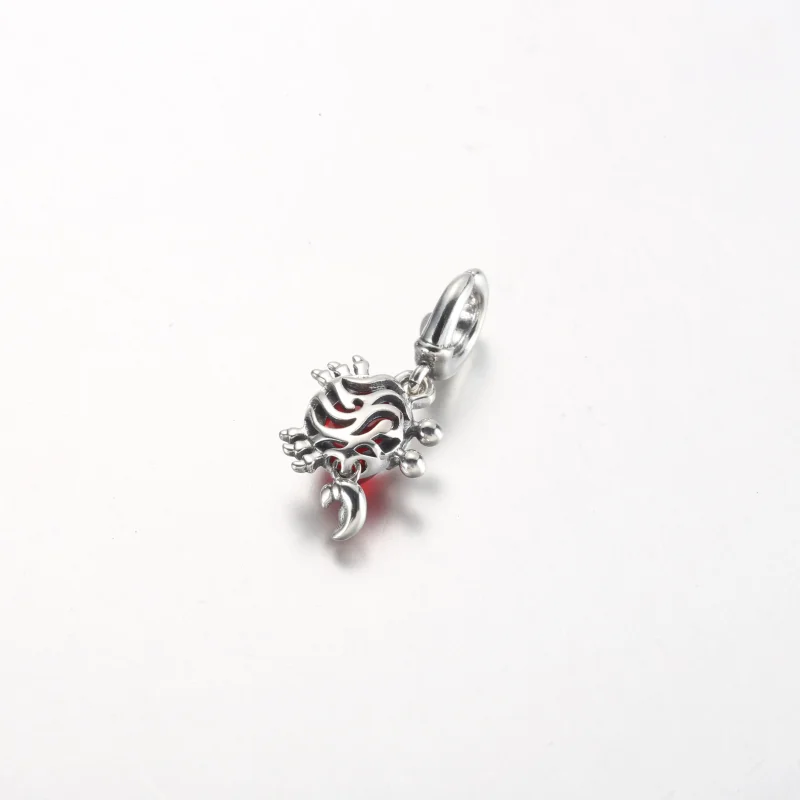 (zdjęcie do) Pandora Disney Mała Syrenka Sebastian Krab Dangle Charm - 792694C01 - Wyświetl 3