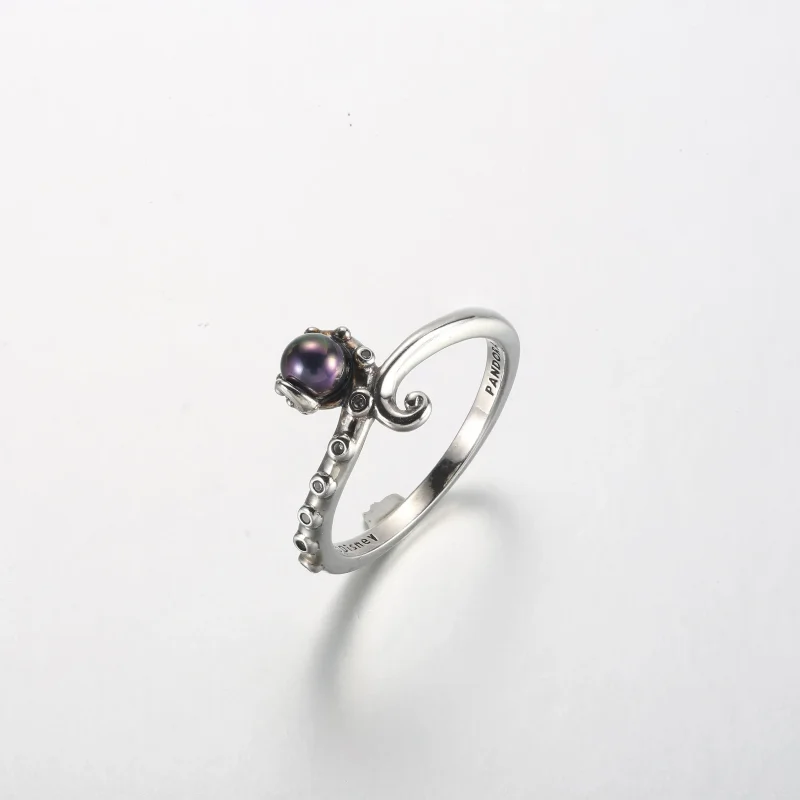 (zdjęcie do) Pandora Disney Mała Syrenka Urszula Pierścień - 192697C01 - Wyświetl 2