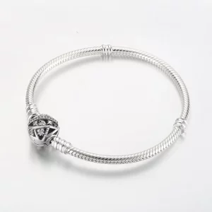 Pandora Disney Tinker Bell Zapięcie Moments Bransoletka na Wężyku - 592548C01
