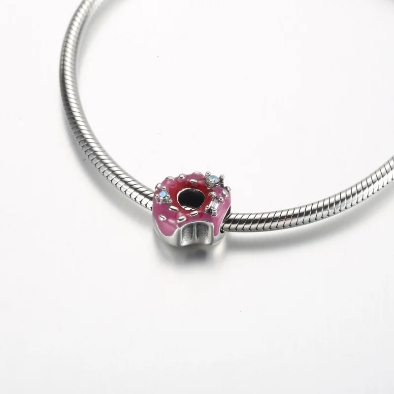(zdjęcie do) Pandora Donut srebrna zawieszka - 792596C01 - Wyświetl 5