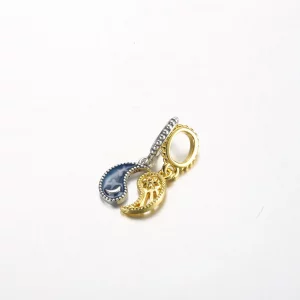 Pandora Dwukolorowy wisior Sun & Moon - 762678C01