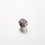 Pandora Iskrający Charm Serce o Wielopoziomowym Wykończeniu - 799218C02