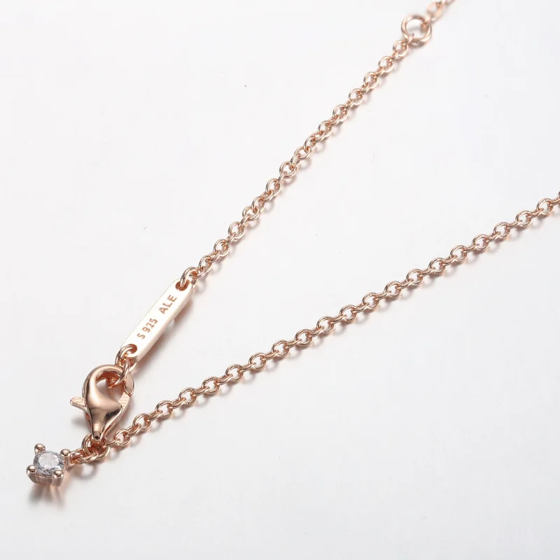 (zdjęcie do) Pandora Lśniący Okrągły Wisiorek z Pierścieniem Halo - Naszyjnik Collier - 36117 - Wyświetl 4