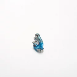 Pandora Metalowy Niebieski Wąż Charm - 792701C01
