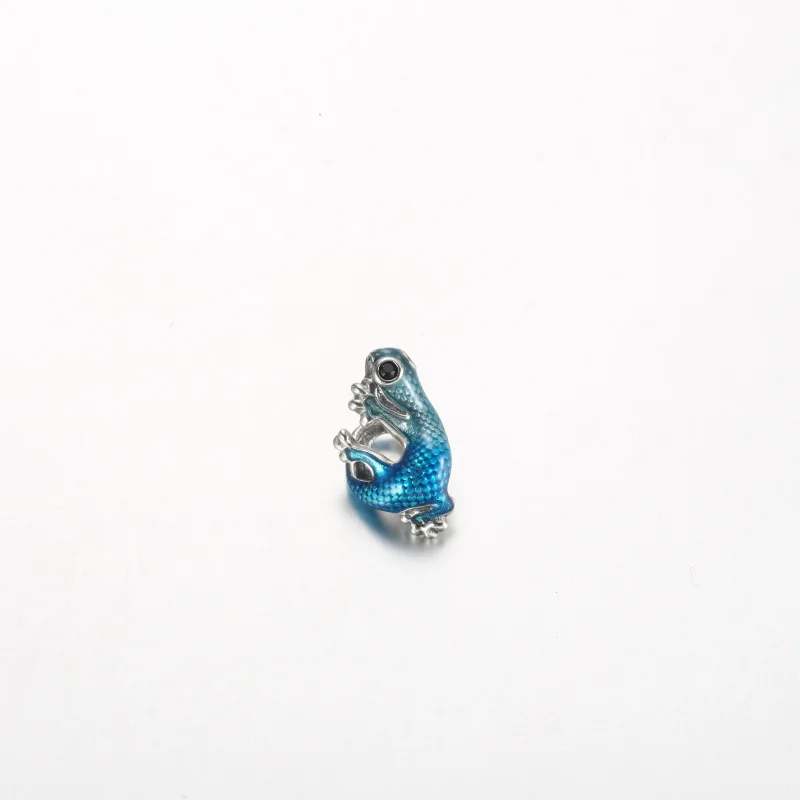(zdjęcie do) Pandora Metalowy Niebieski Wąż Charm - 792701C01 - Wyświetl 2