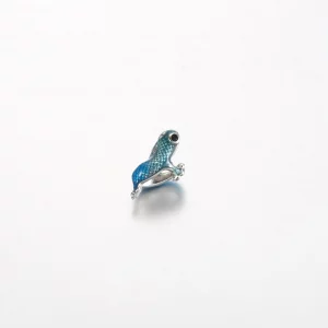 Pandora Metalowy Niebieski Wąż Charm - 792701C01