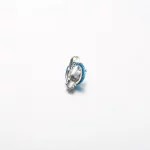 Pandora Metalowy Niebieski Wąż Charm - 792701C01