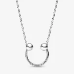 Pandora Moments Naszyjnik z zawieszką w kształcie litery U - 392747C00-45