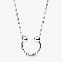 Pandora Moments Naszyjnik z zawieszką w kształcie litery U - 392747C00-45
