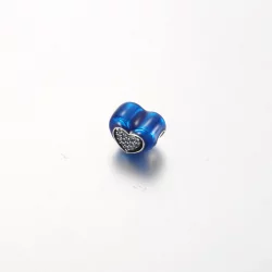 Pandora Niebieski Charm Serca z Obrotowym Elementem - 792750C01