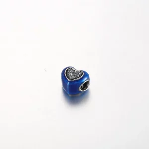 Pandora Niebieski Charm Serca z Obrotowym Elementem - 792750C01