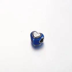 Pandora Niebieski Charm Serca z Obrotowym Elementem - 792750C01