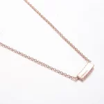 Pandora Timeless Pavé Dwurzędowy Naszyjnik Z Srebrnym Kolistym Zapięciem - 382621C01-45