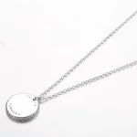Pandora Timeless Pavé Okrągły Wisiorek na Sznurku - 392632C01-45