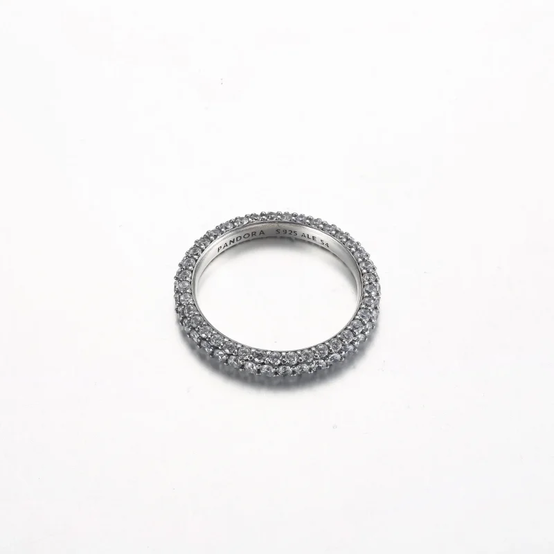 (zdjęcie do) Pandora Timeless Pavé Pierścionek pojedynczy - 192627C01 - Wyświetl 3