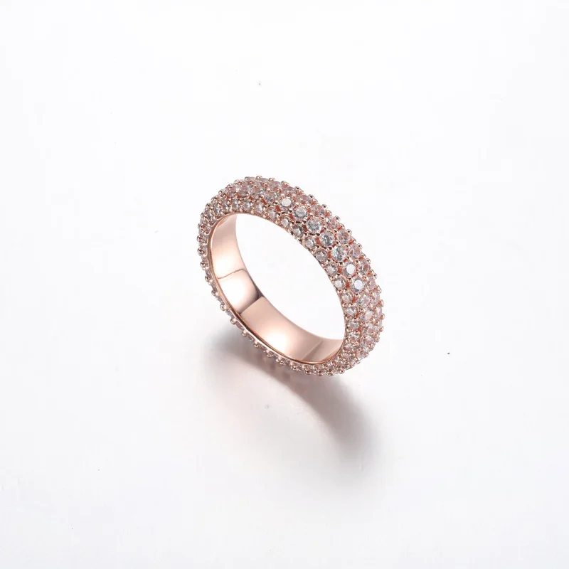 (zdjęcie do) Pandora Timeless Pavé Podwójny Pierścień - 182629C01 - Wyświetl 4