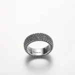 Pandora Timeless Pavé Trzyrzędowy Pierścionek - 192634C01