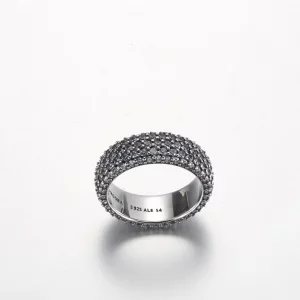Pandora Timeless Pavé Trzyrzędowy Pierścionek - 192634C01