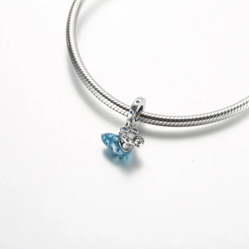 (zdjęcie do) Pandora Świecący w ciemności zawieszony urok Hermit Crab - 792700C01 - Wyświetl 5