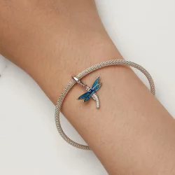 Biżuteria w stylu Pandora z zawieszką w kształcie ważki - SCC2569