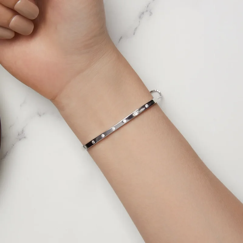 (zdjęcie do) Bransoletka Pandora Style Bangle - BSB145 - Wyświetl 6