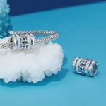 Charm Pandora w stylu niebieskiej gwiazdy - BSC919