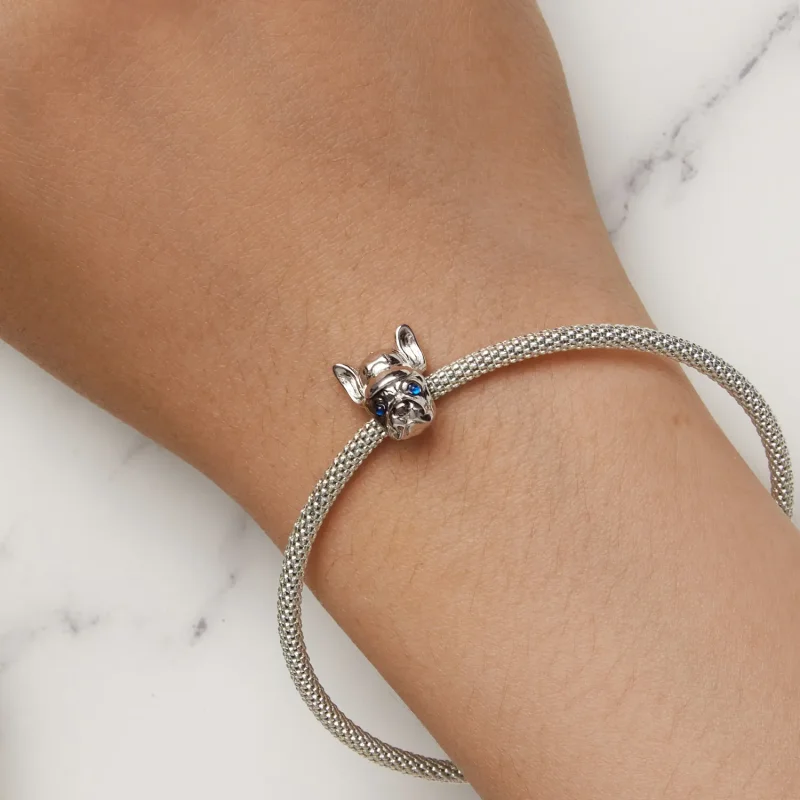 (zdjęcie do) Charm w stylu Pandora z francuskim buldogiem - SCC2588 - Wyświetl 7